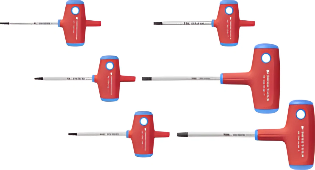 PB Swiss Tools Quergriff Schraubenz.-Set für TX-Schr. PB 1551.