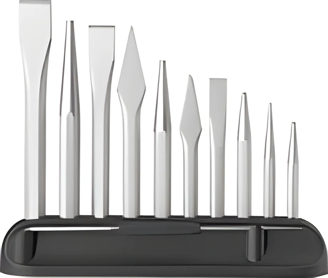 PB Swiss Tools Schlagwerkzeug-Set mit Tischständer PB 860.H