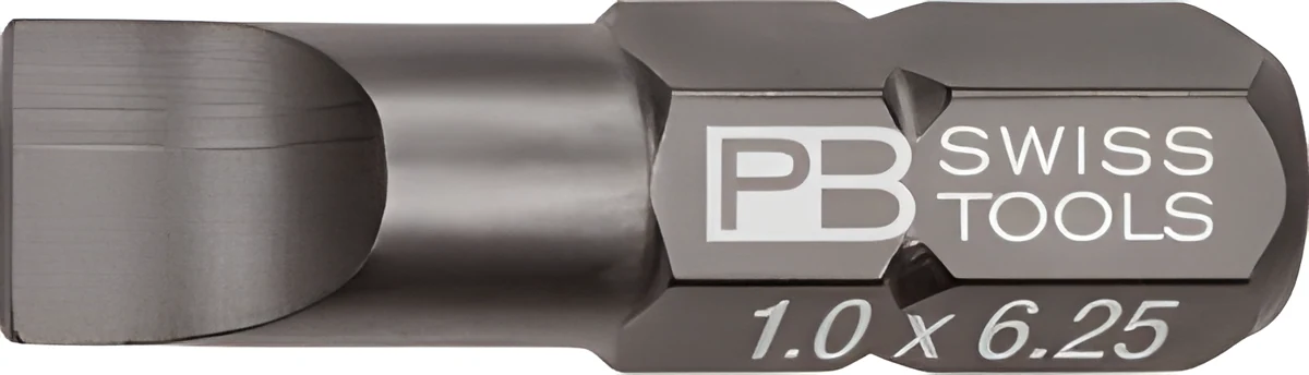 PB Swiss Tools PrecisionBit C6 für Schlitz-Schrauben