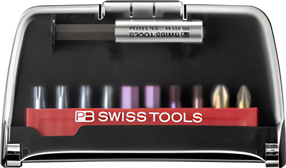 PB Swiss Tools PrecisionBits C6, Set in BitCase
