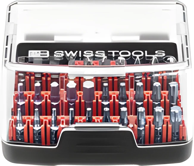 PB Swiss Tools PrecisionBits C6, Set in BitBox